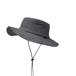 Adjustable Wide Brim Bucket Hat with Waterproof and Sun Protection thumbnail 11