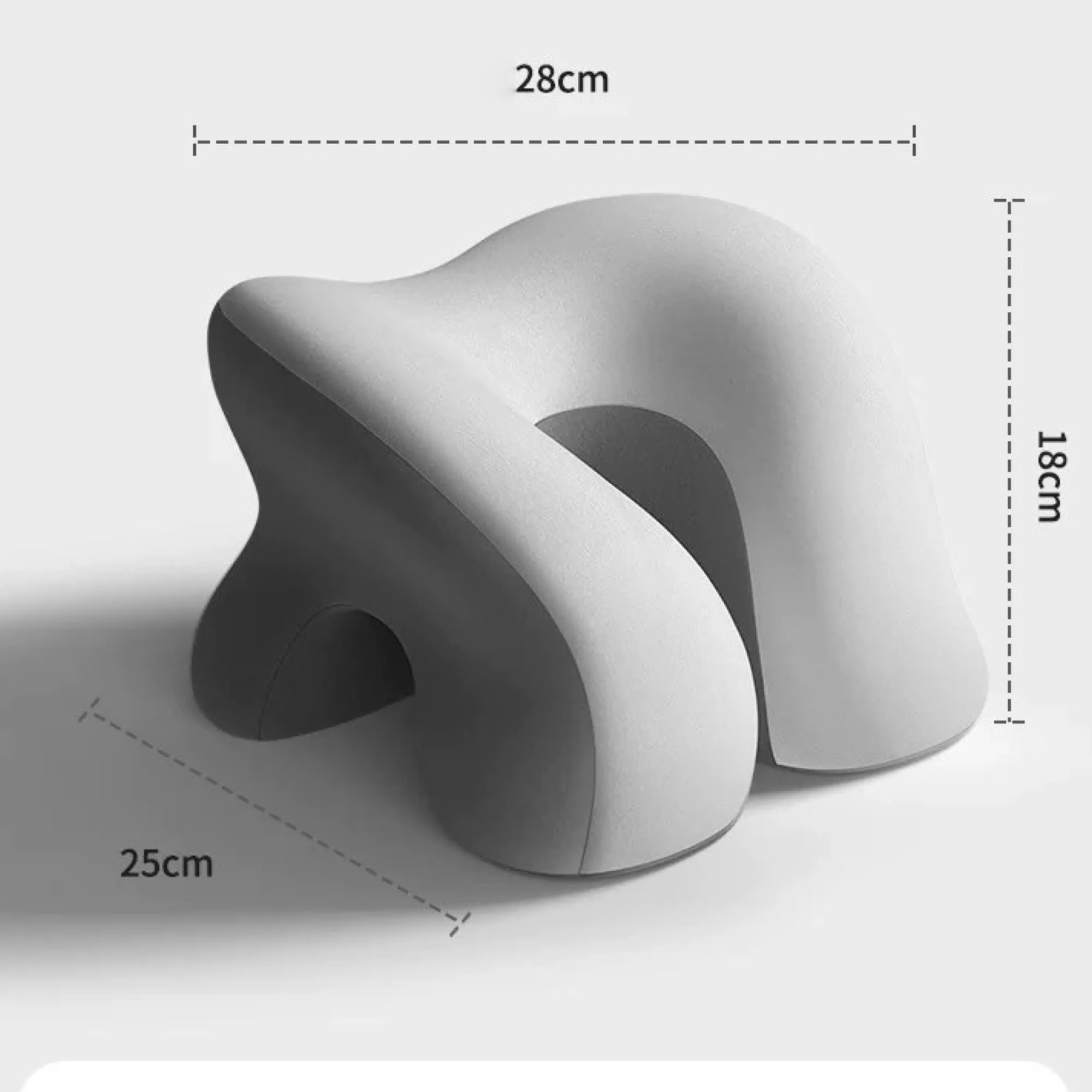 U-Shaped Memory Foam Nap Pillow thumbnail 5