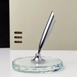 Business Vertical Signature Pen with Crystal Base thumbnail 5