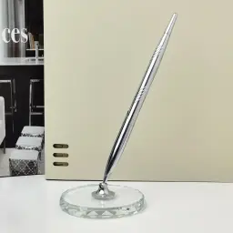 Business Vertical Signature Pen with Crystal Base thumbnail 3