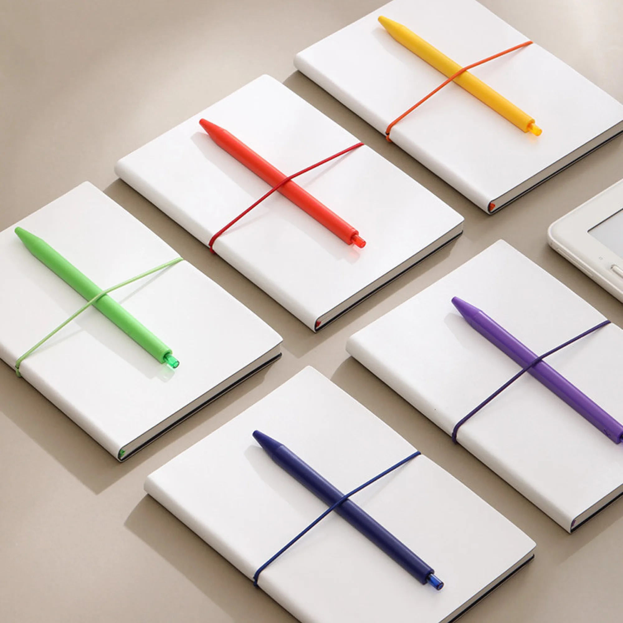 B6 Softcover Notebook with Elastic Strap Closure thumbnail 3