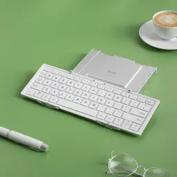 BOW Tri-fold Wireless Bluetooth Keyboard with Numeric Keypad thumbnail 12