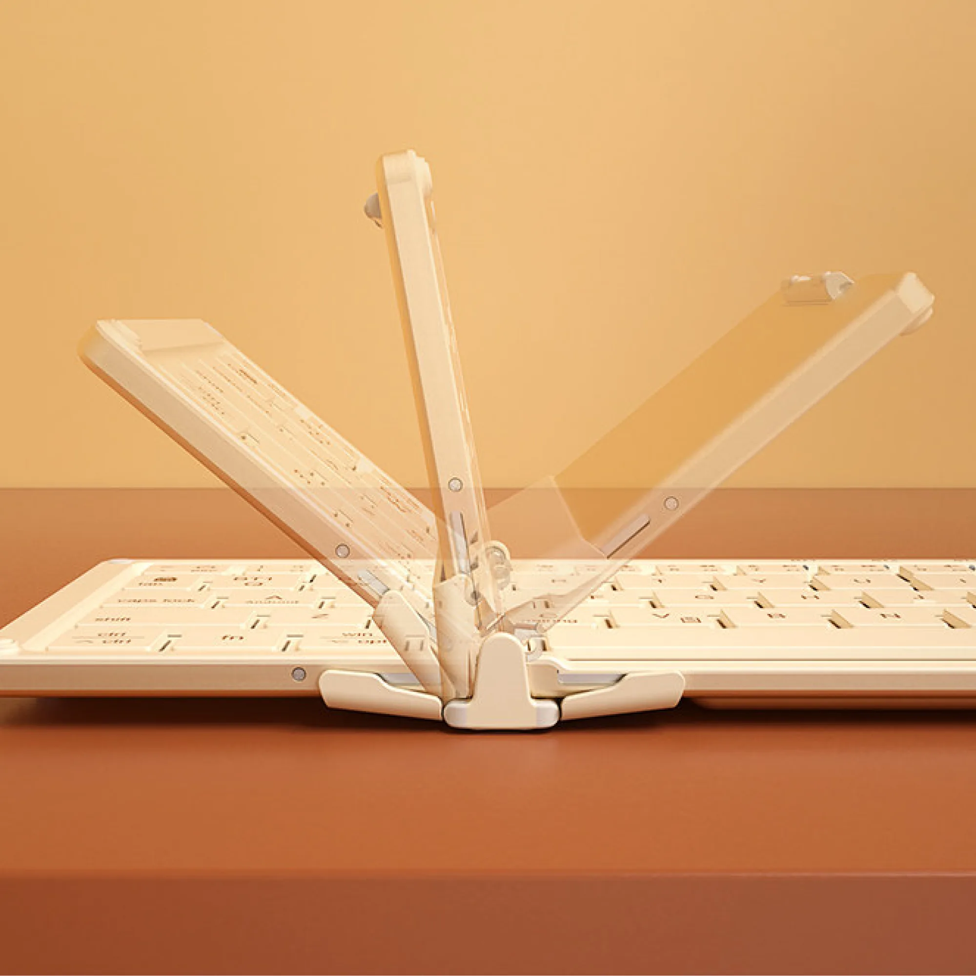 BOW Tri-fold Wireless Bluetooth Keyboard with Numeric Keypad thumbnail 7