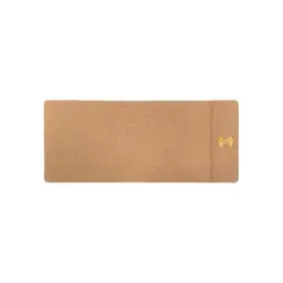 Natural Cork and Rubber Wireless Charging Mouse Pad with 15W Output thumbnail 1