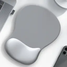 Ergonomic Waterdrop Wrist Rest Mouse Pad with Concave Support thumbnail 7