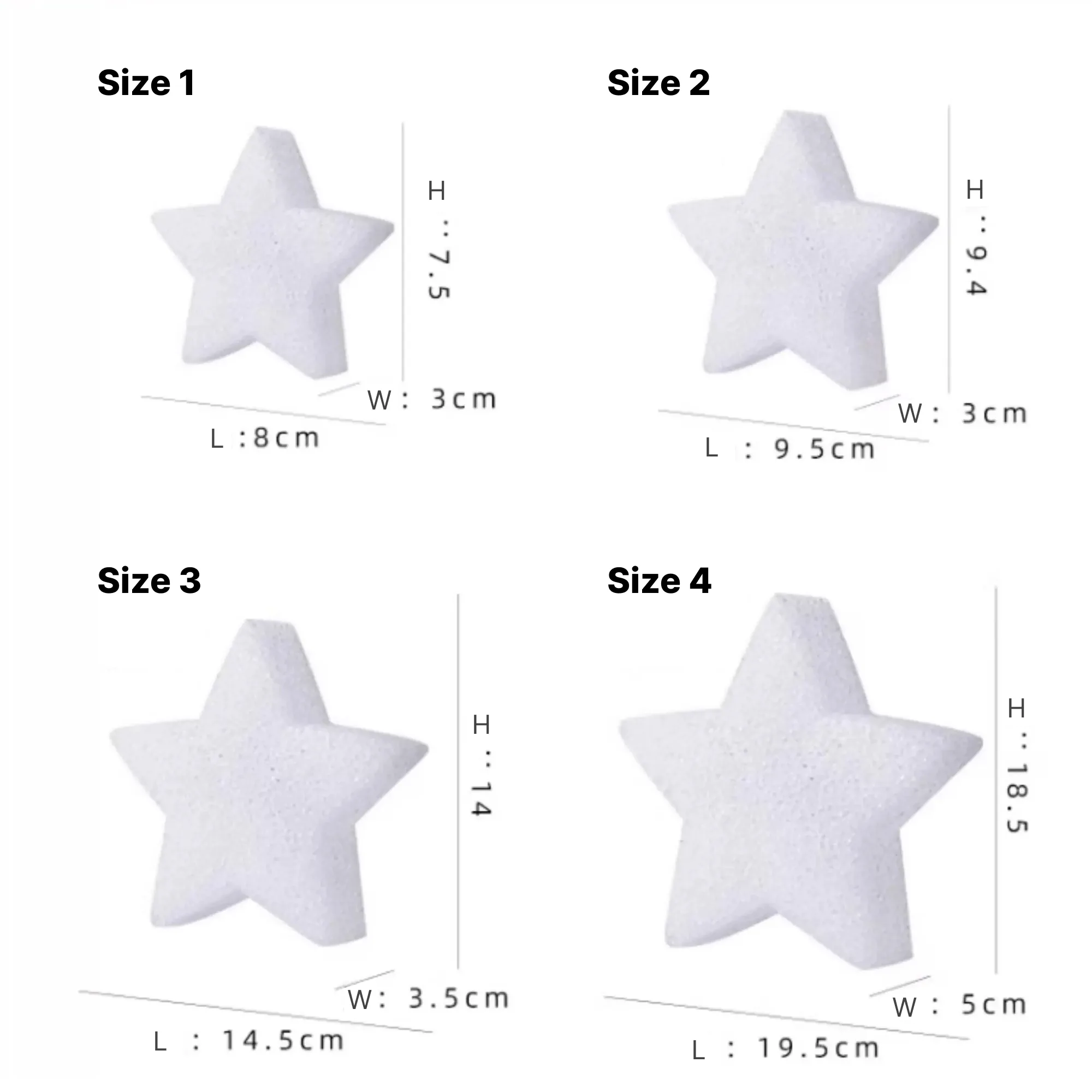 LED Star-shaped Glow Stick with Optional Wrist Strap thumbnail 7