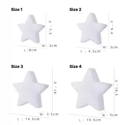 LED Star-shaped Glow Stick with Optional Wrist Strap thumbnail 7