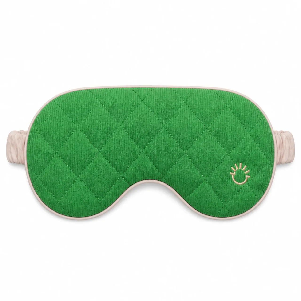 Dual-Use Eye Mask with Corduroy and Silk Sides — alternate view 1