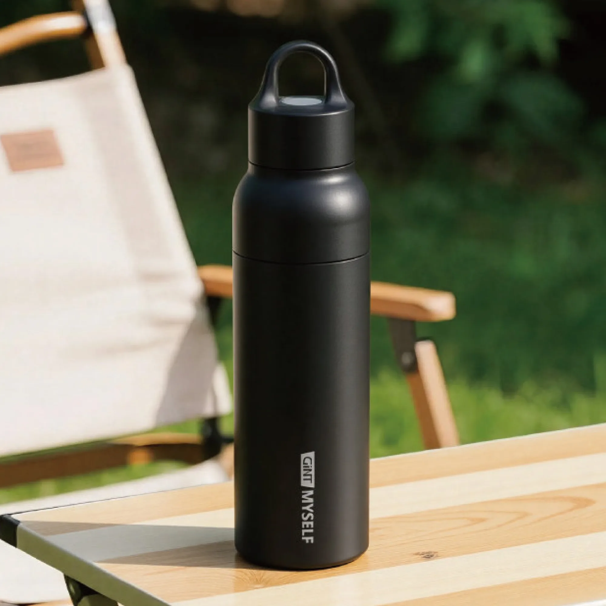 GINT GTZ-6211 570ml Insulated Sports Bottle with Press-Button Dual-Drink Lid thumbnail 6