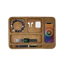 15W Wireless Charging Storage Tray with Type-C Port thumbnail 3
