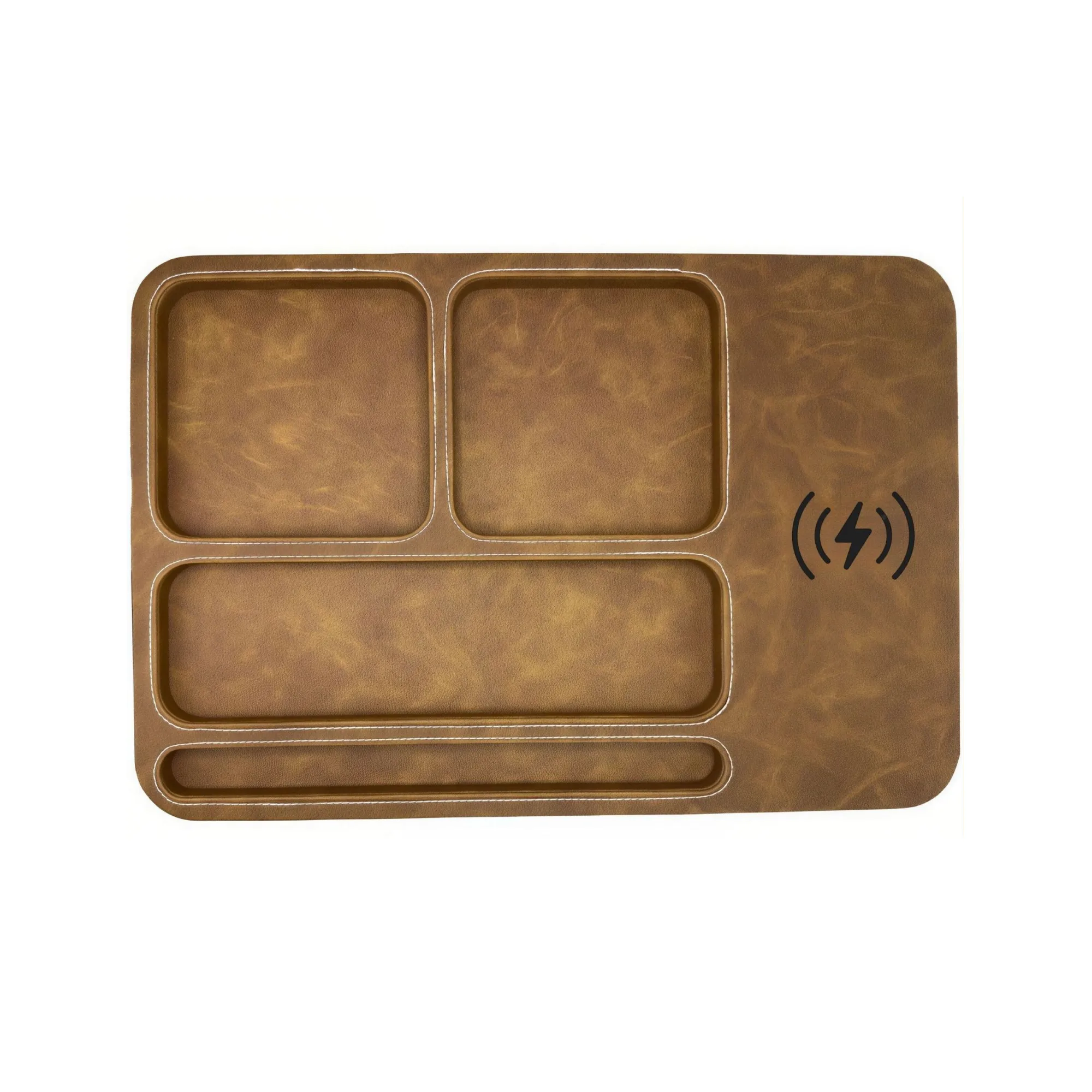 15W Wireless Charging Storage Tray with Type-C Port