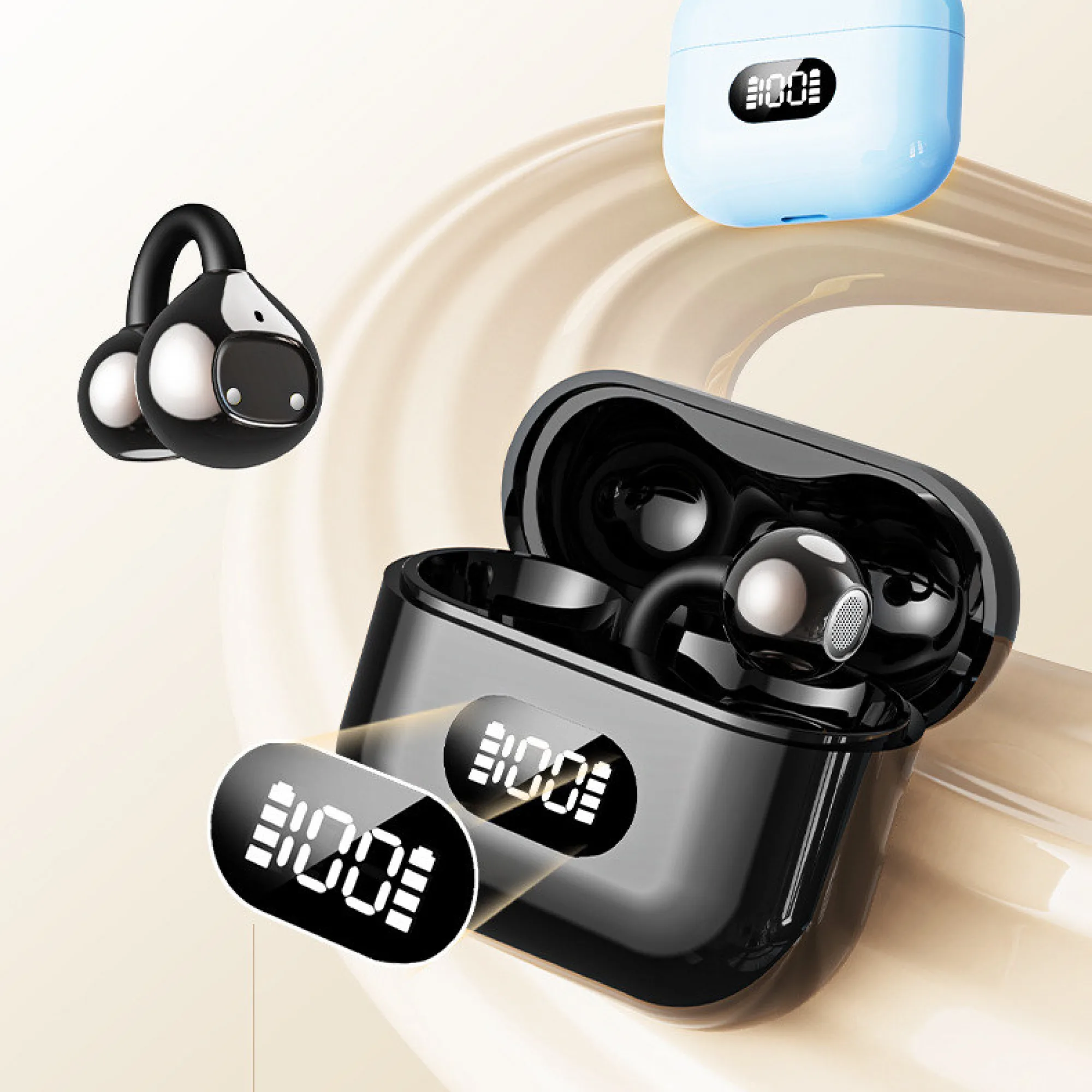 X62 Bluetooth 6.0 Wireless Earbuds with Open-Ear Design thumbnail 5