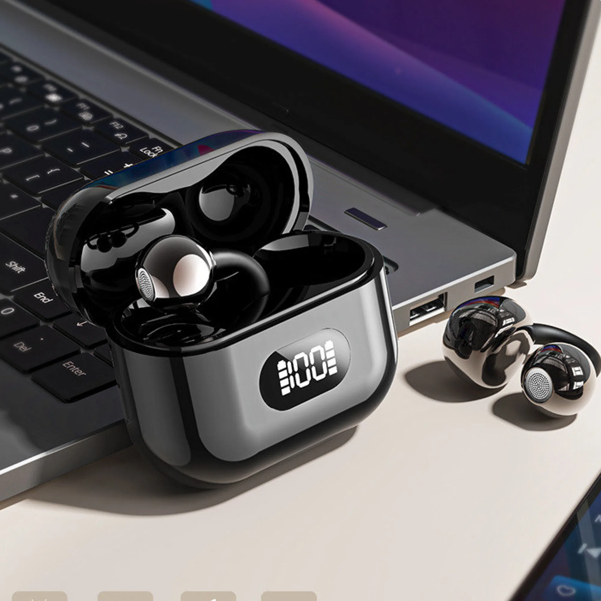 X62 Bluetooth 6.0 Wireless Earbuds with Open-Ear Design thumbnail 6