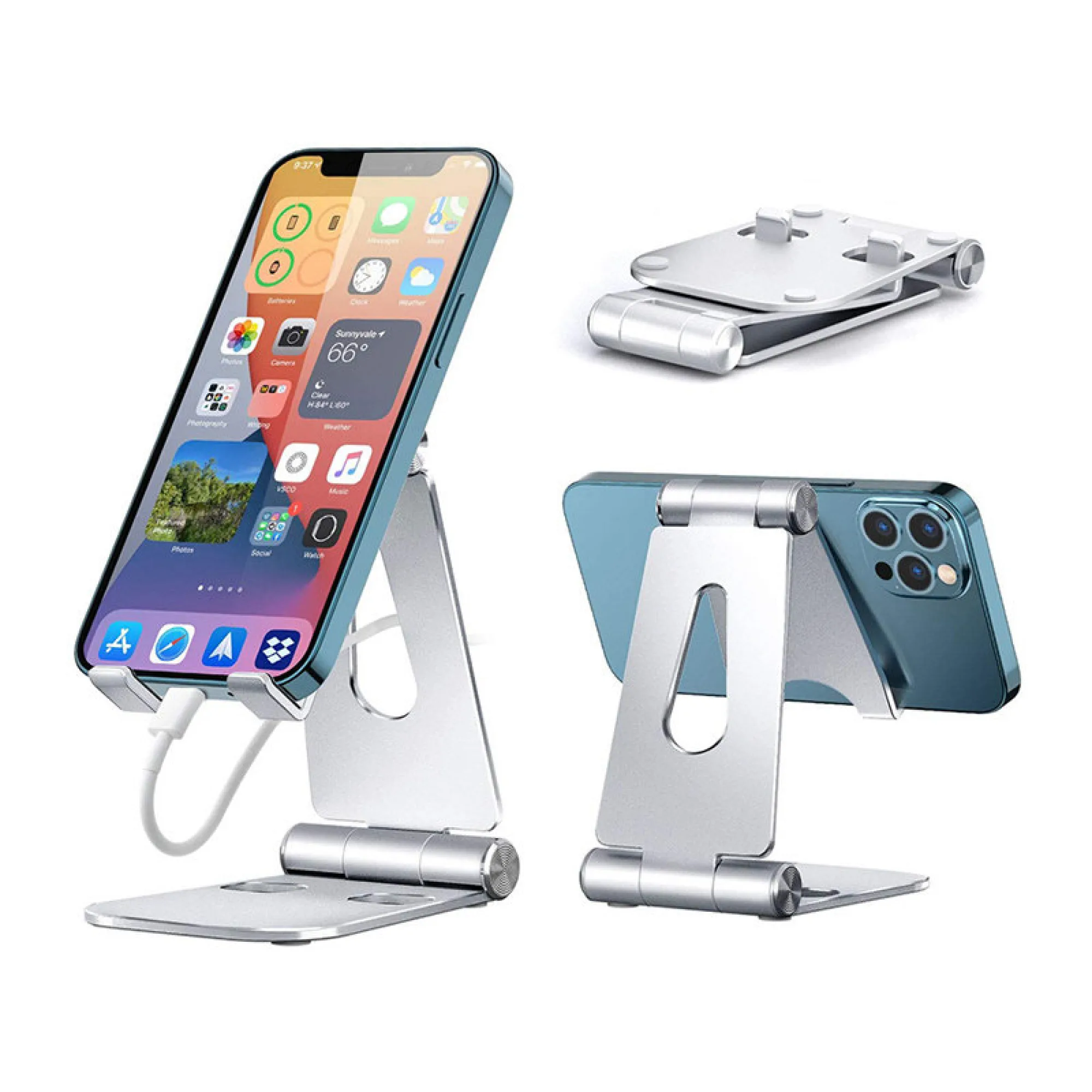 Aluminum Alloy Desktop Phone and Tablet Stand thumbnail 3