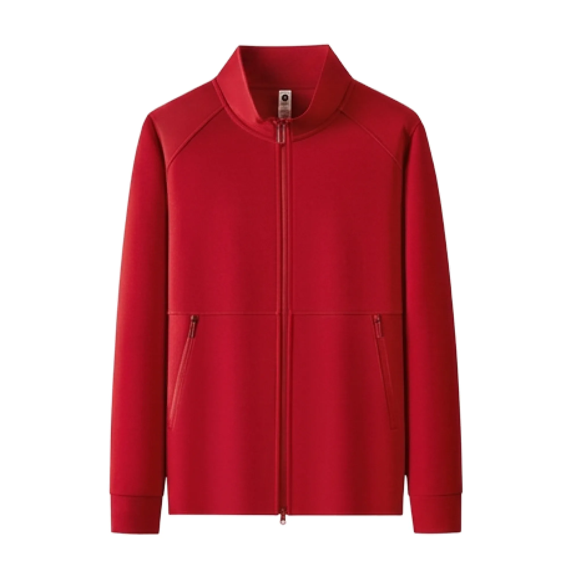 Stand-Collar Cardigan Jacket with Double-Head Zipper thumbnail 7