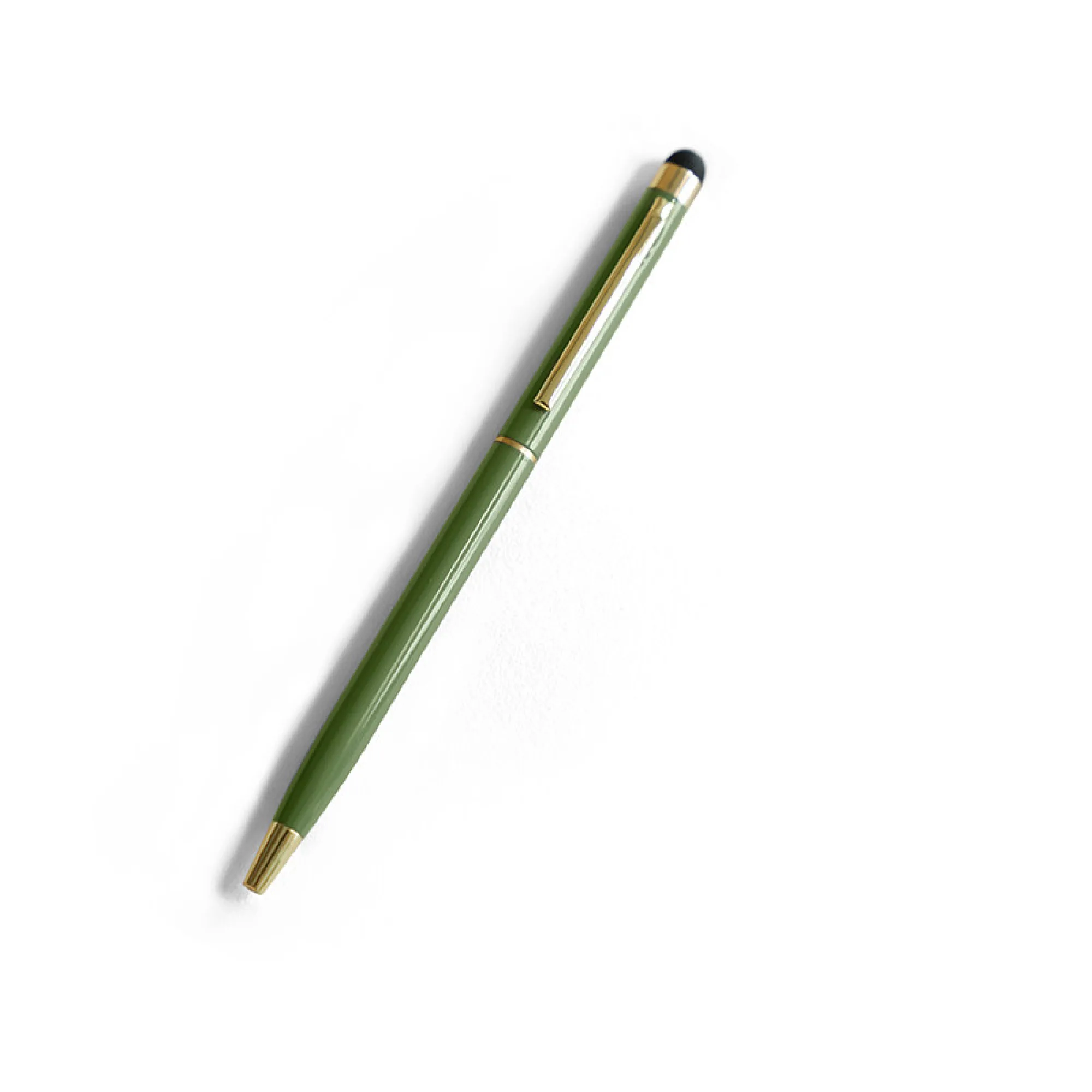 Press-Action Gel Pen with 0.5mm Black Refill and Metal Barrel thumbnail 4