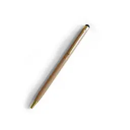 Press-Action Gel Pen with 0.5mm Black Refill and Metal Barrel thumbnail 9