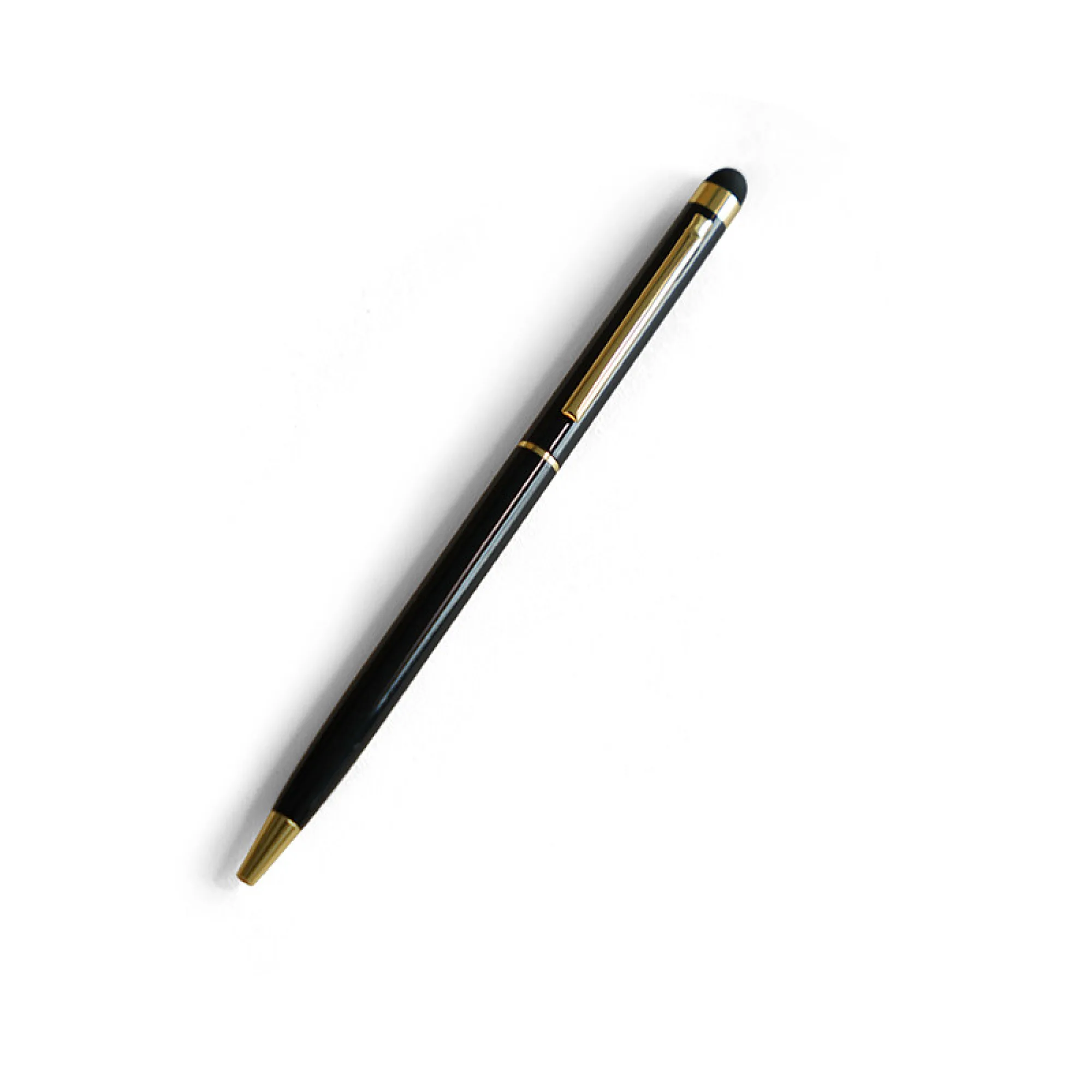 Press-Action Gel Pen with 0.5mm Black Refill and Metal Barrel thumbnail 6