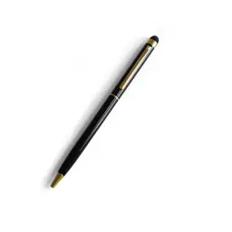 Press-Action Gel Pen with 0.5mm Black Refill and Metal Barrel thumbnail 6