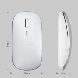 Wireless Mouse with 2.4G and Bluetooth 5.2 Dual-Mode Connectivity thumbnail 6