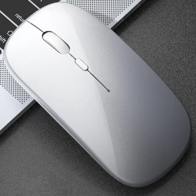 Wireless Mouse with 2.4G and Bluetooth 5.2 Dual-Mode Connectivity