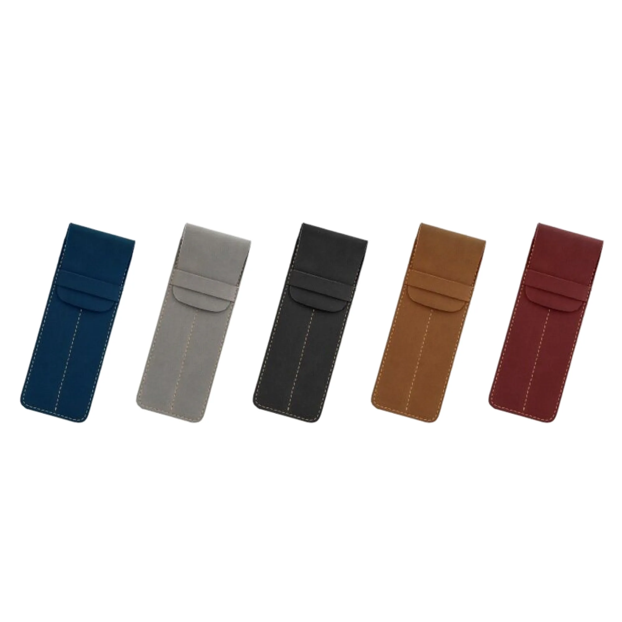 PU Leather Pen Case for Two Pens