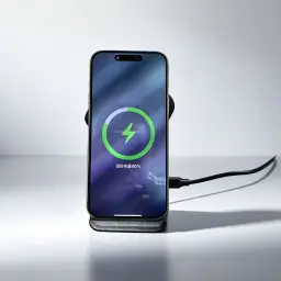 3-in-1 Wireless Charging Stand with Magnetic Support thumbnail 2
