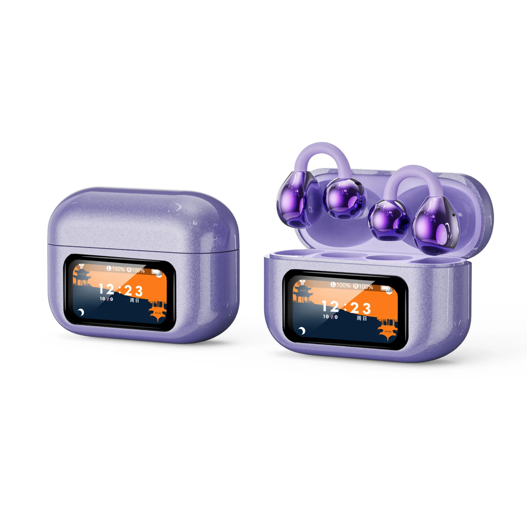 XG42 AI Translation Wireless Bluetooth Earphones with Ear-Hook Design thumbnail 7