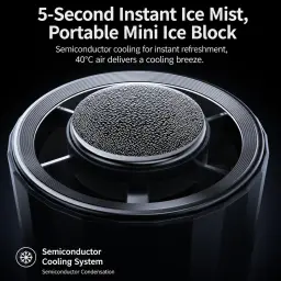 Mave MF120 Multi-function Handheld Fan with Neck, Handheld, Desktop, and Hanging Modes thumbnail 4