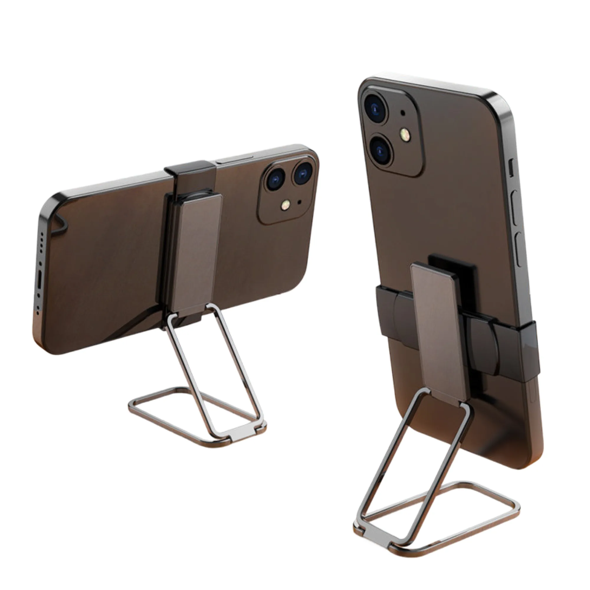 Clip-On Phone Ring Holder Stand