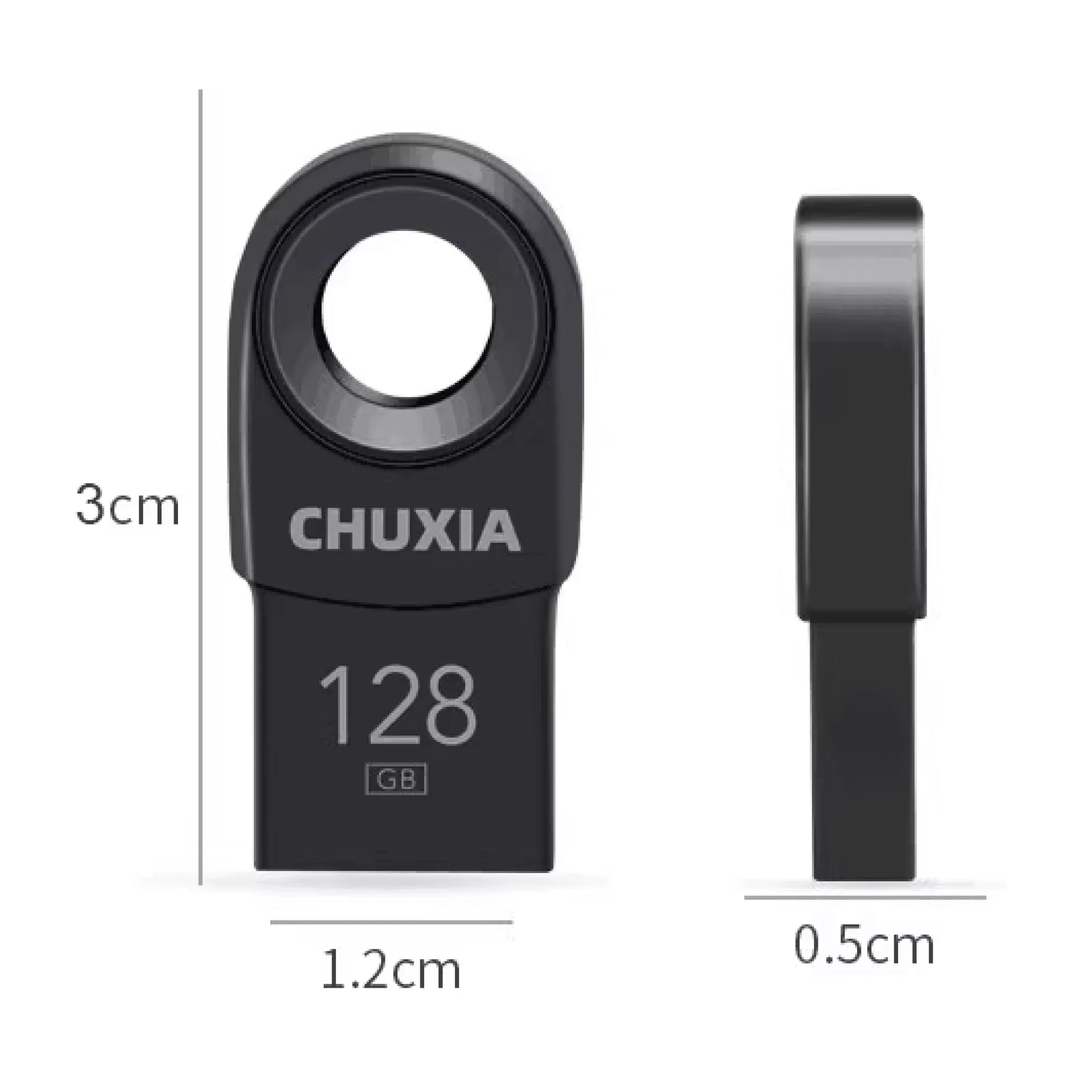 Short Dual-Use USB Flash Drive thumbnail 6