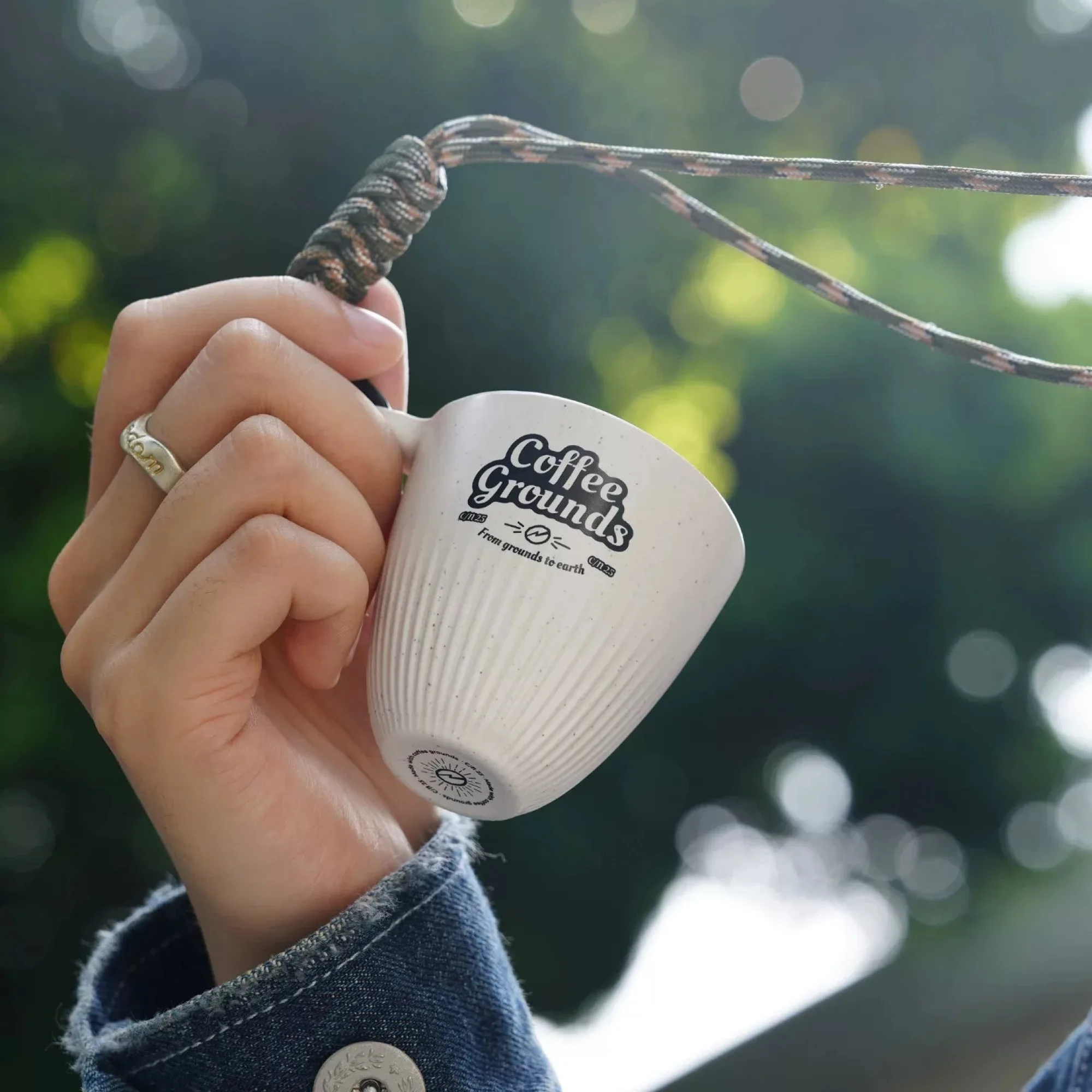 Recycled Coffee Grounds Camping Cup thumbnail 3