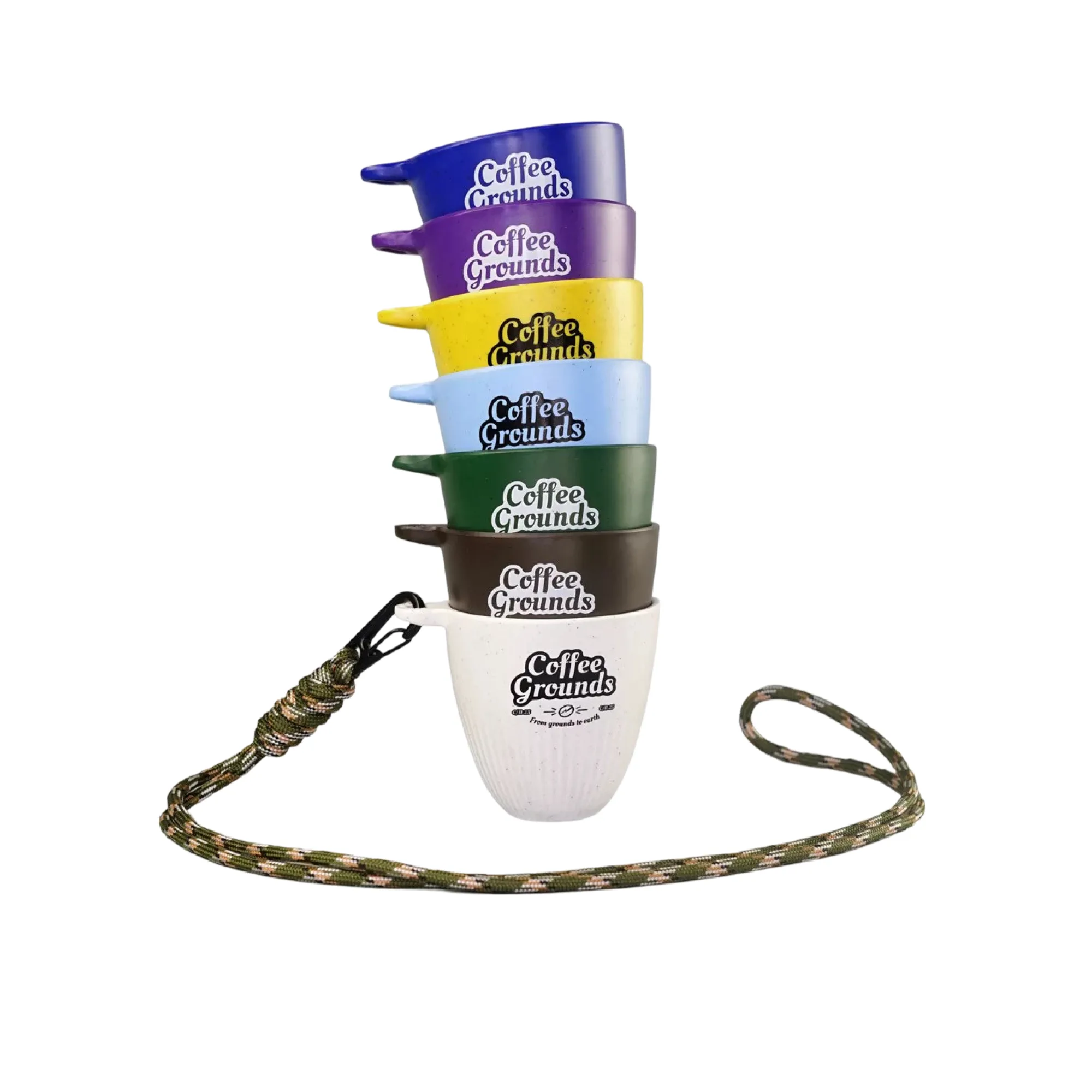 Recycled Coffee Grounds Camping Cup — View 1