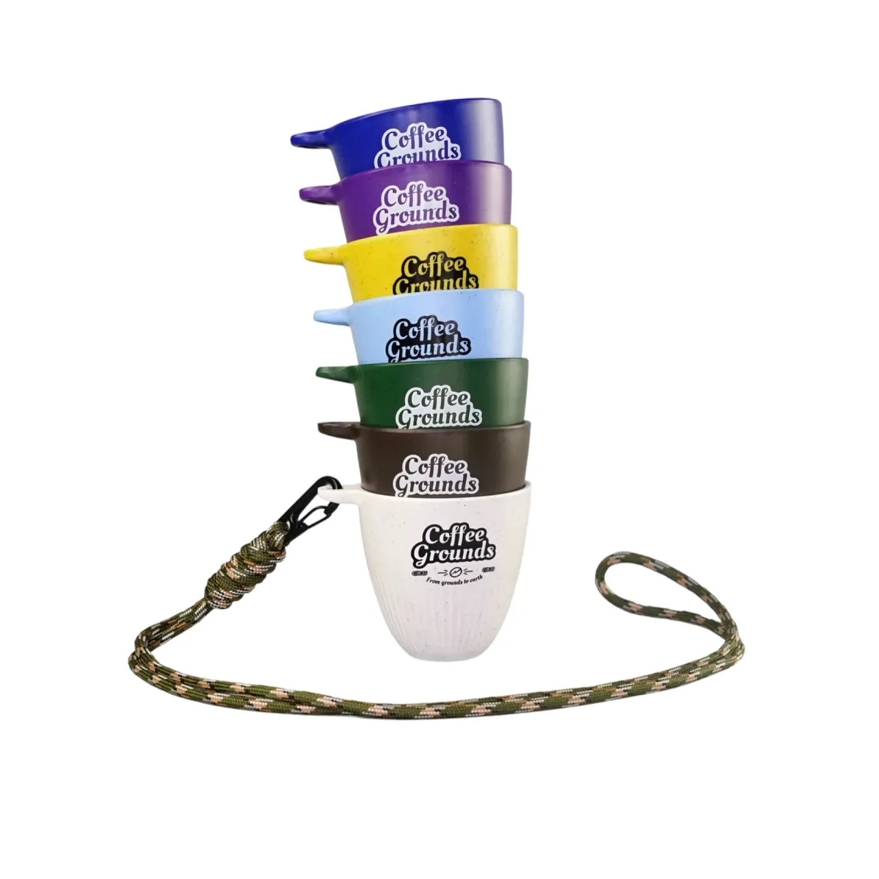 Recycled Coffee Grounds Camping Cup