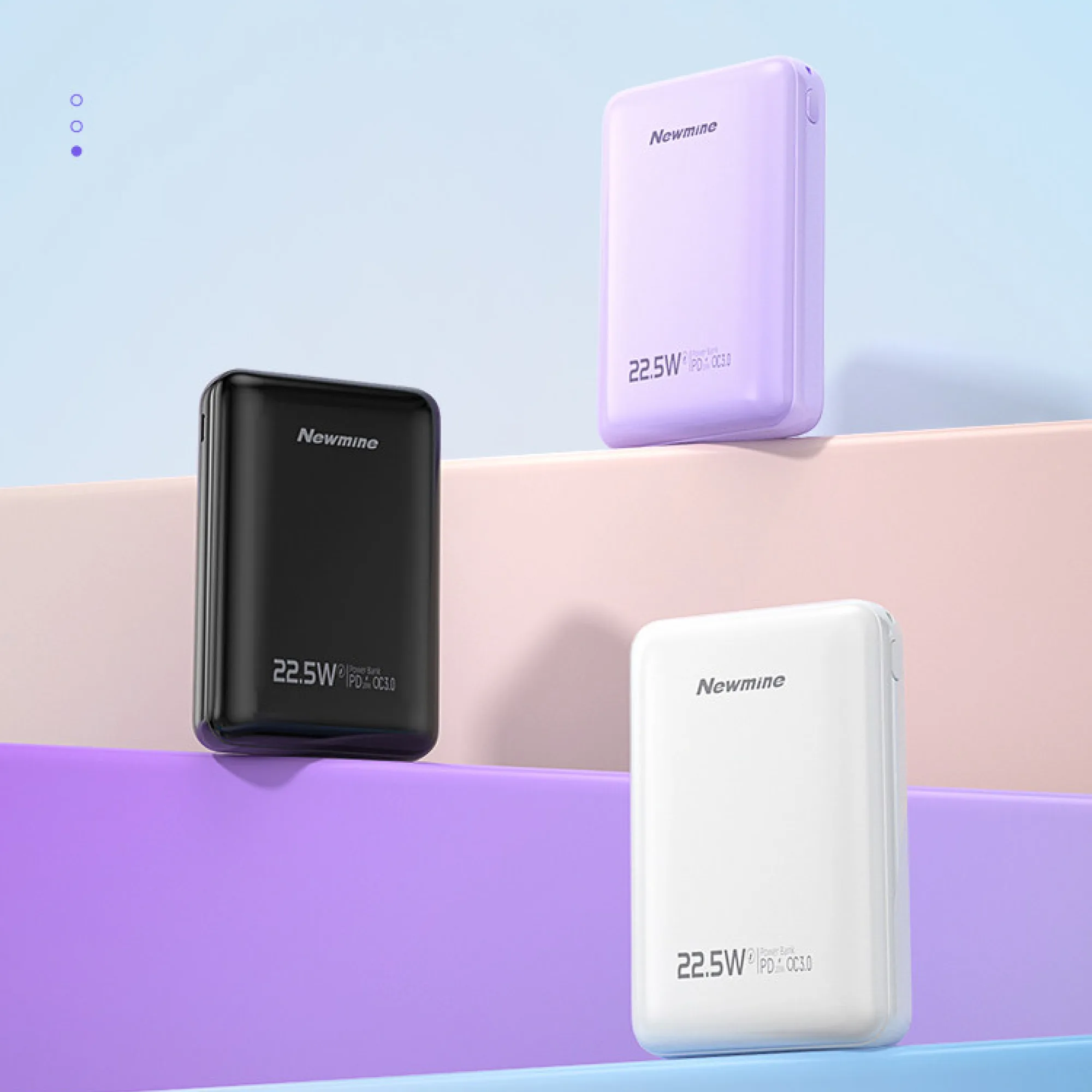 Newmine A501 Card-Style Portable Power Bank with 5000mAh and 10000mAh thumbnail 8