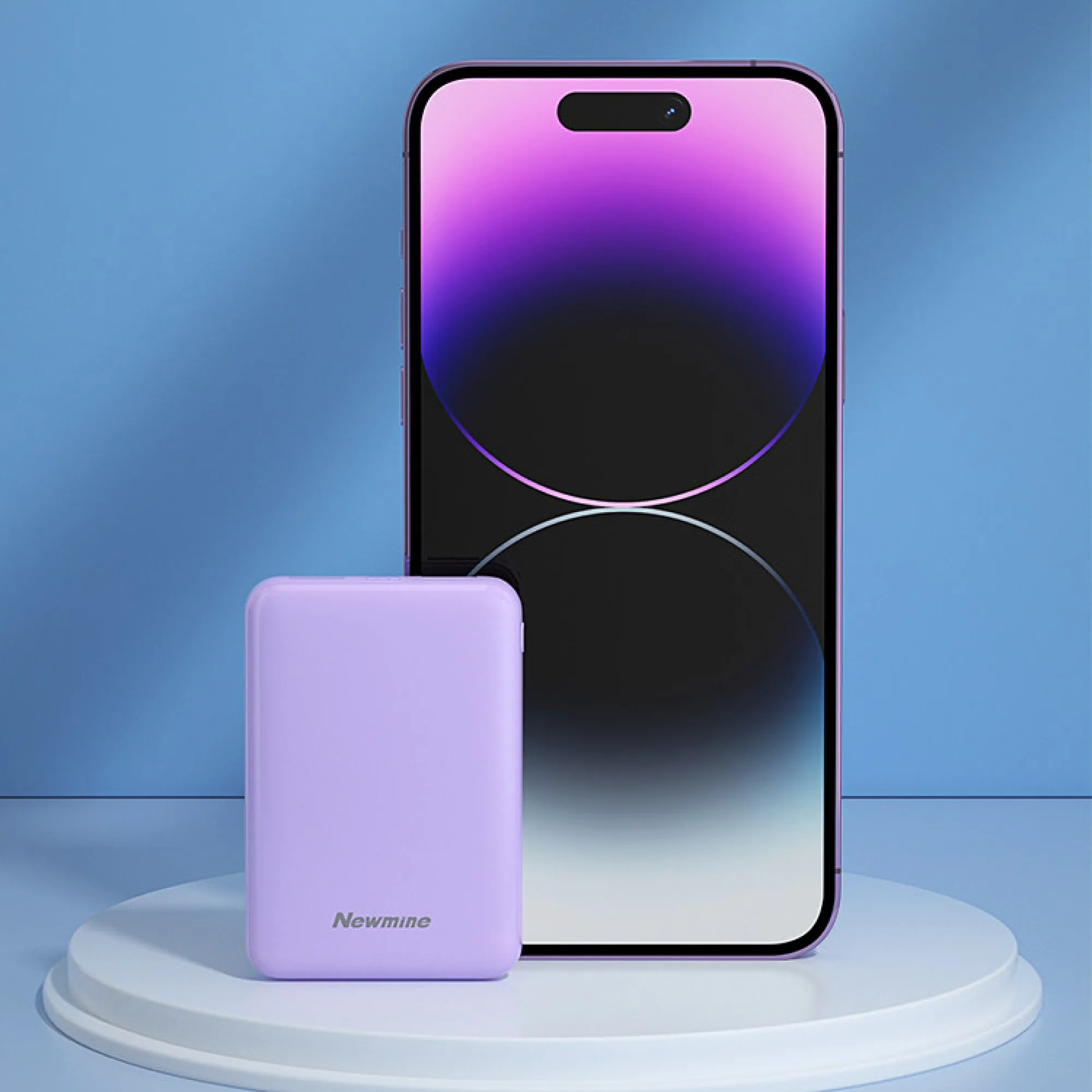 Newmine A501 Card-Style Portable Power Bank with 5000mAh and 10000mAh thumbnail 3