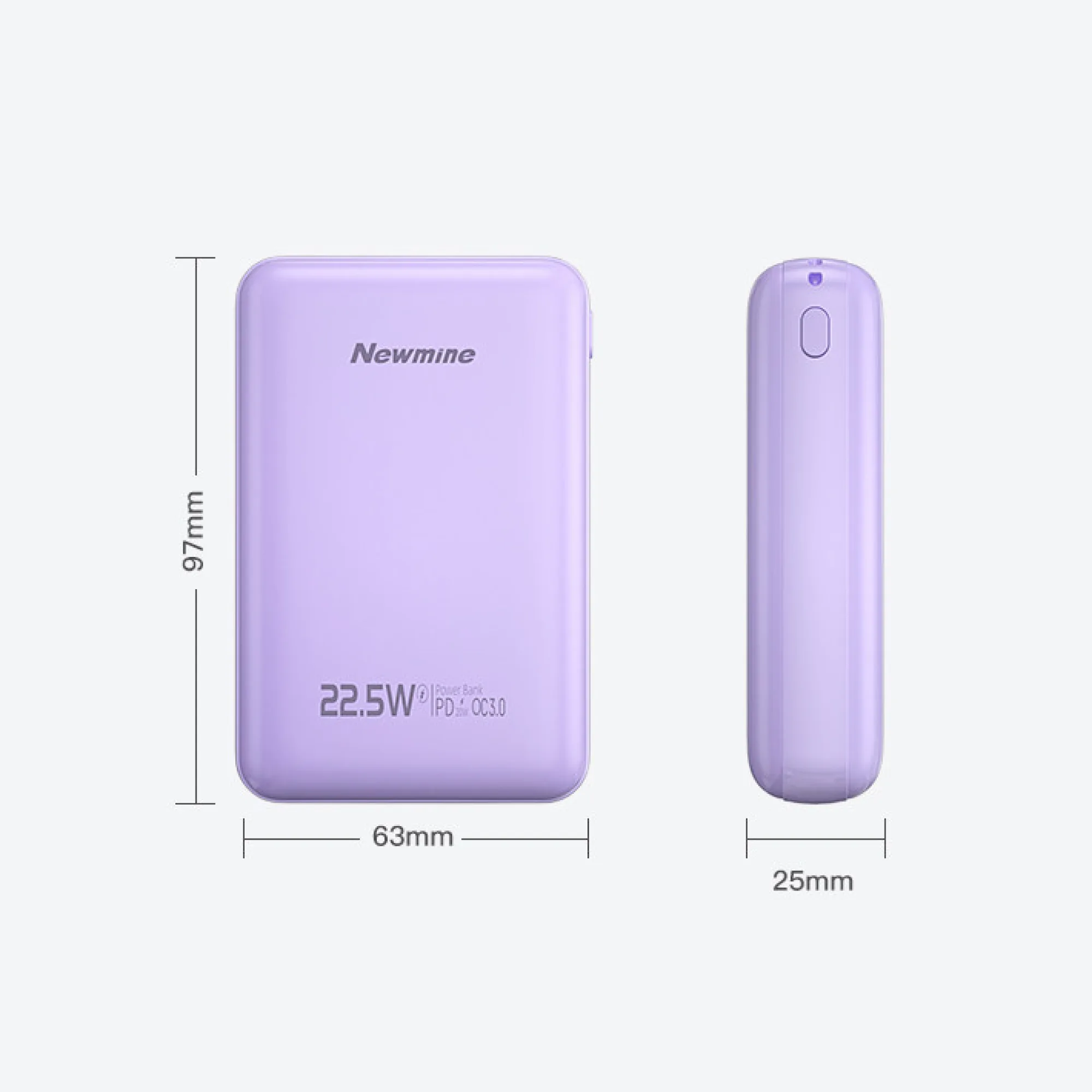 Newmine A501 Card-Style Portable Power Bank with 5000mAh and 10000mAh thumbnail 11