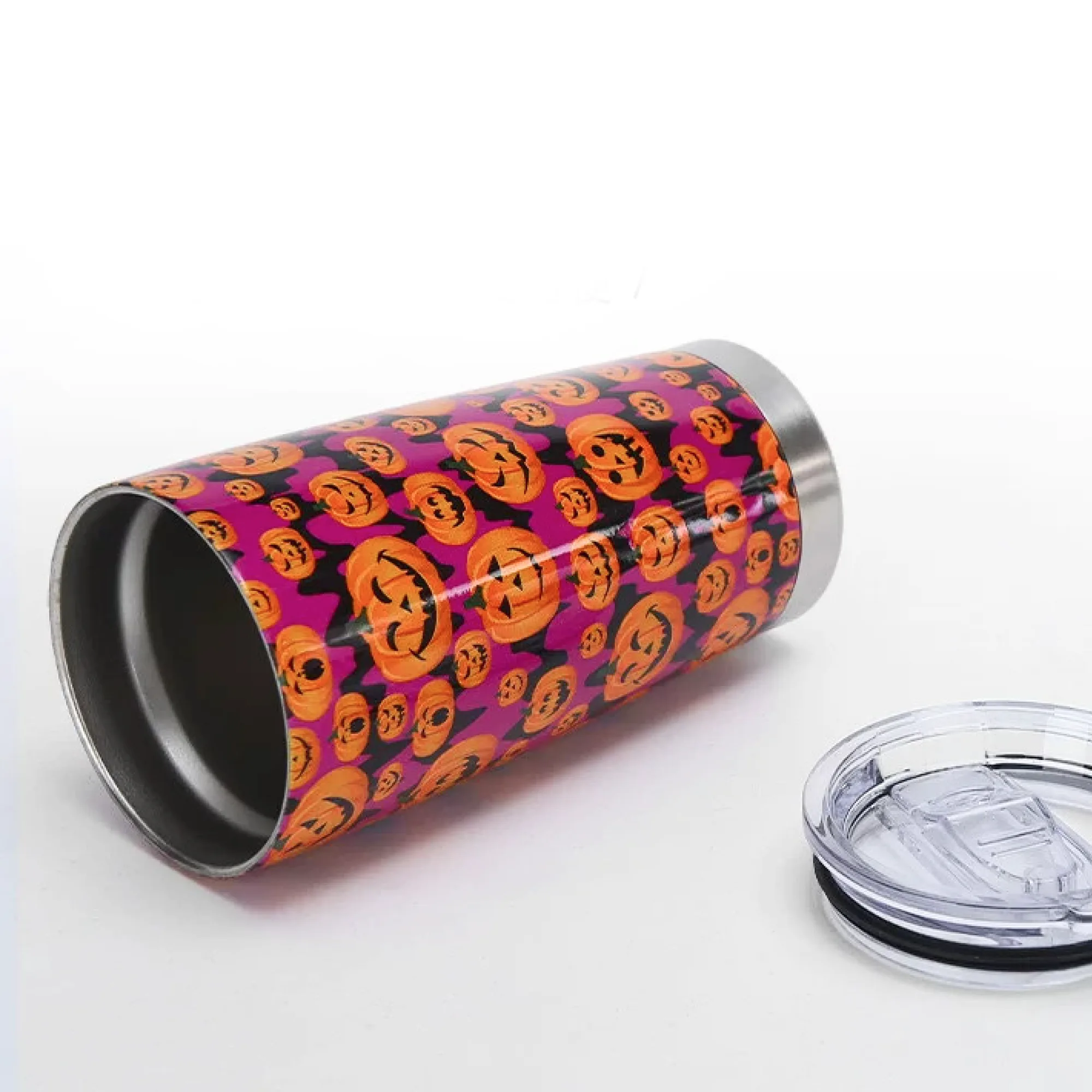 304 Stainless Steel Vacuum Insulated Tumbler with Straw Lid, 20oz
