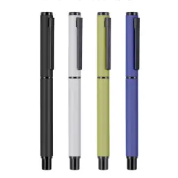 Metal Ballpoint Pen with Cap, 0.5mm Bullet Tip, Refillable thumbnail 1