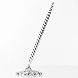 Metal Desk Ballpoint Pen with Base thumbnail 8