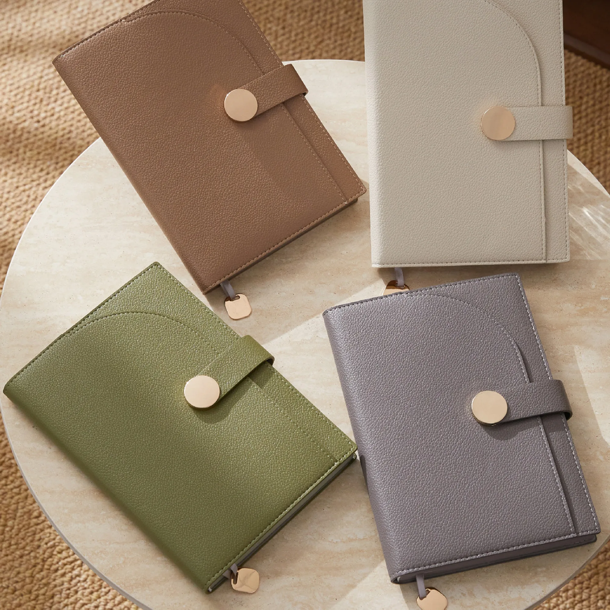 A5/B5 Hardcover Ruled Notebook with 256 Pages thumbnail 2