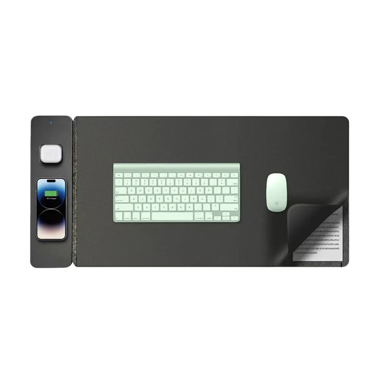 Wireless Charging Mouse Pad with Magnetic Attachment and Fast Charging