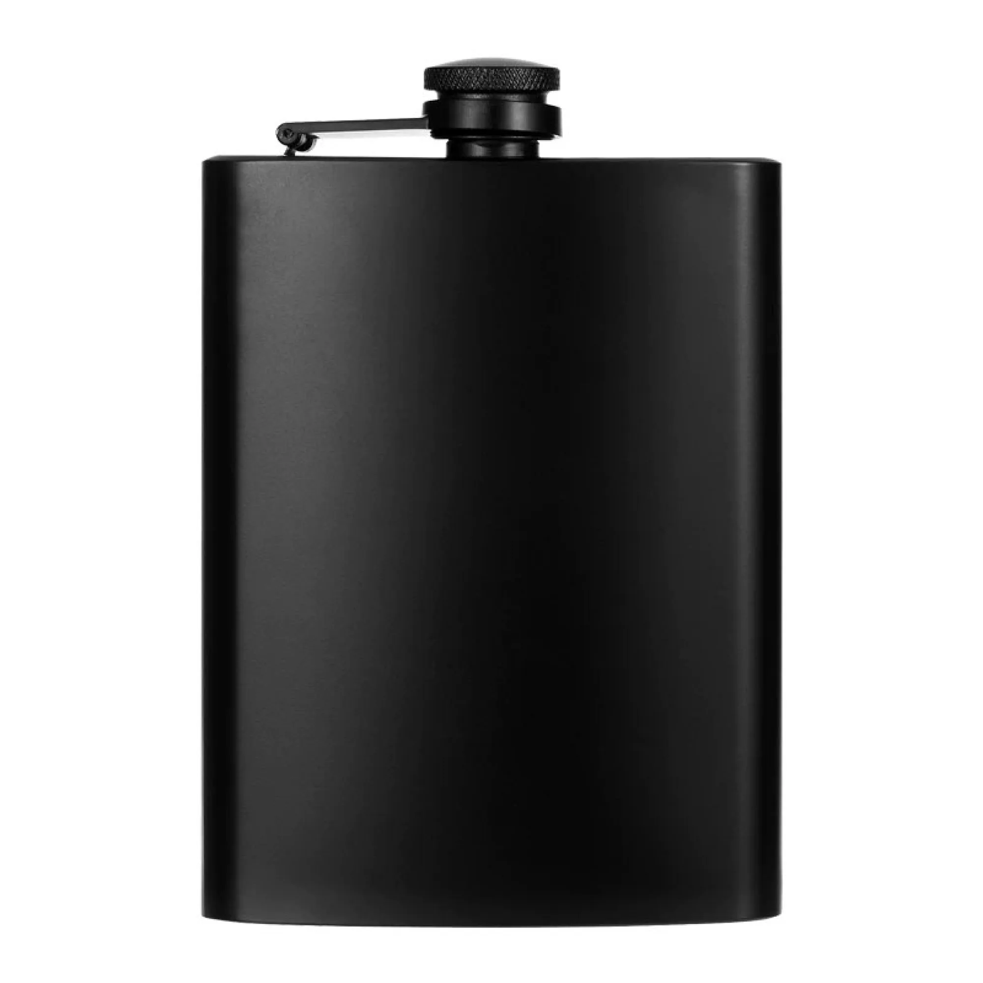 Stainless Steel Hip Flask with Skull Design — View 1