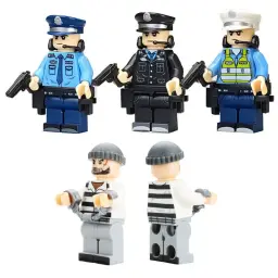 Military and Police Themed Building Block Minifigures thumbnail 5
