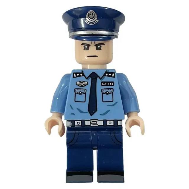 Military and Police Themed Building Block Minifigures — alternate view 1