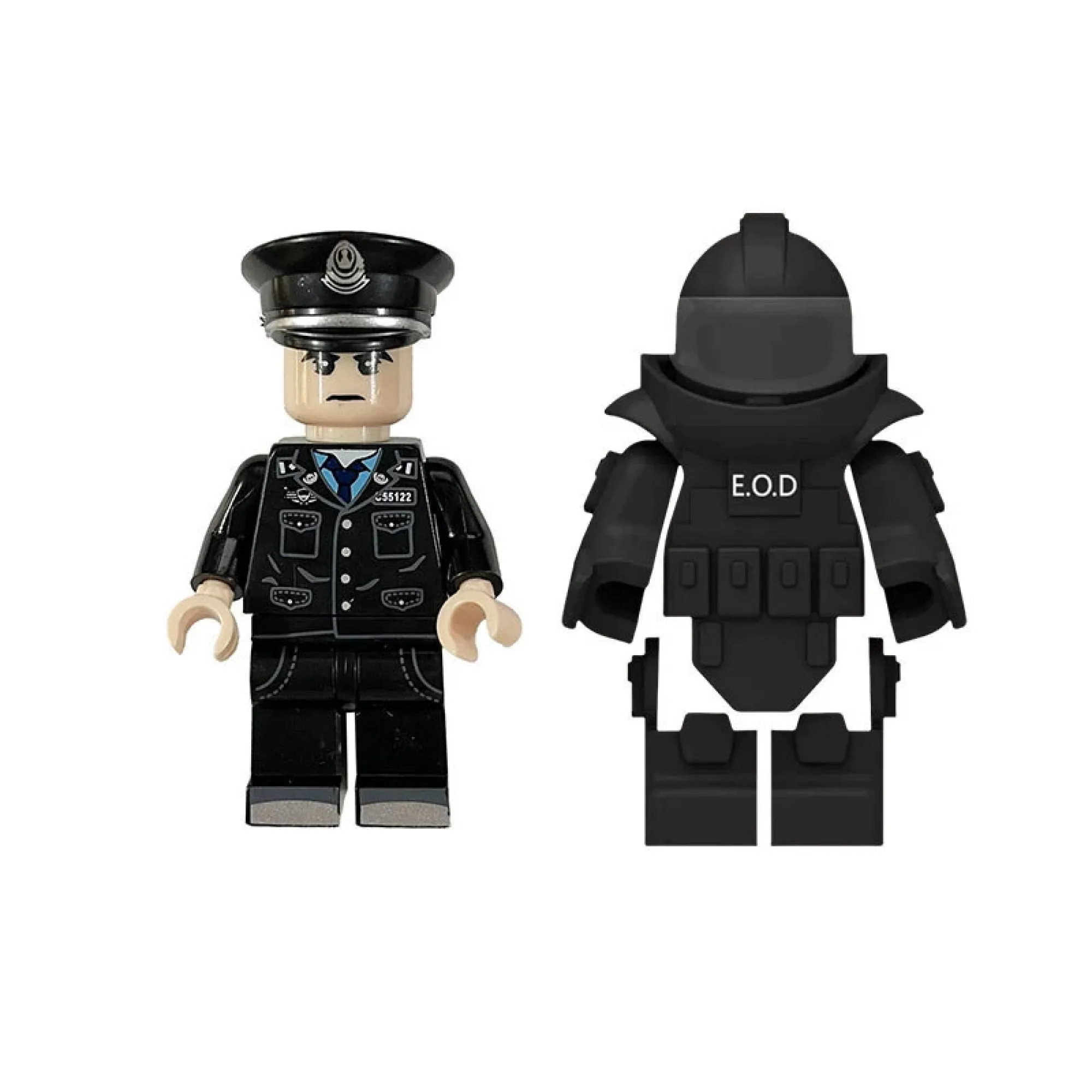 Military and Police Themed Building Block Minifigures thumbnail 6
