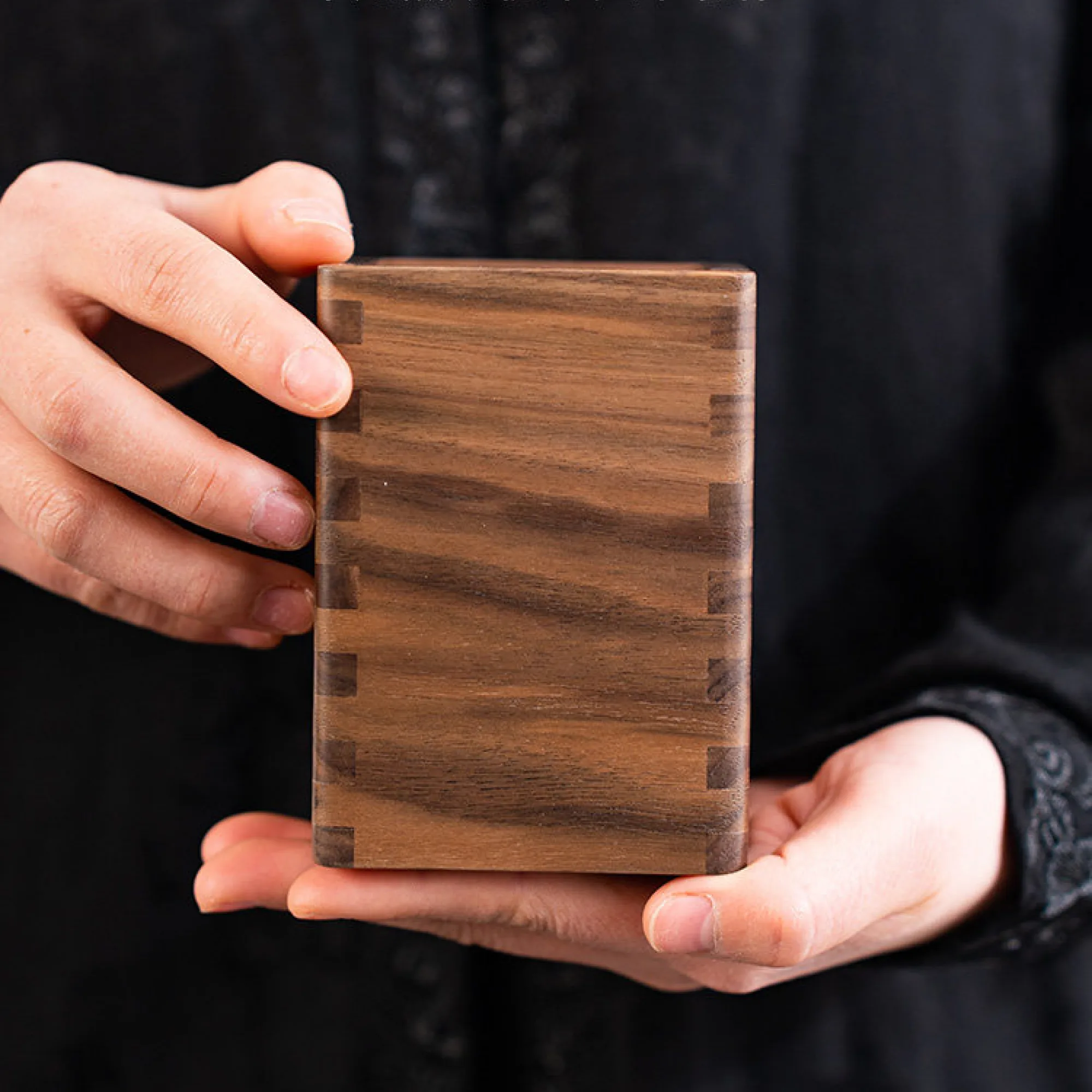 Black Walnut Pen Holder / Desktop Organizer