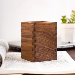 Black Walnut Pen Holder / Desktop Organizer thumbnail 4