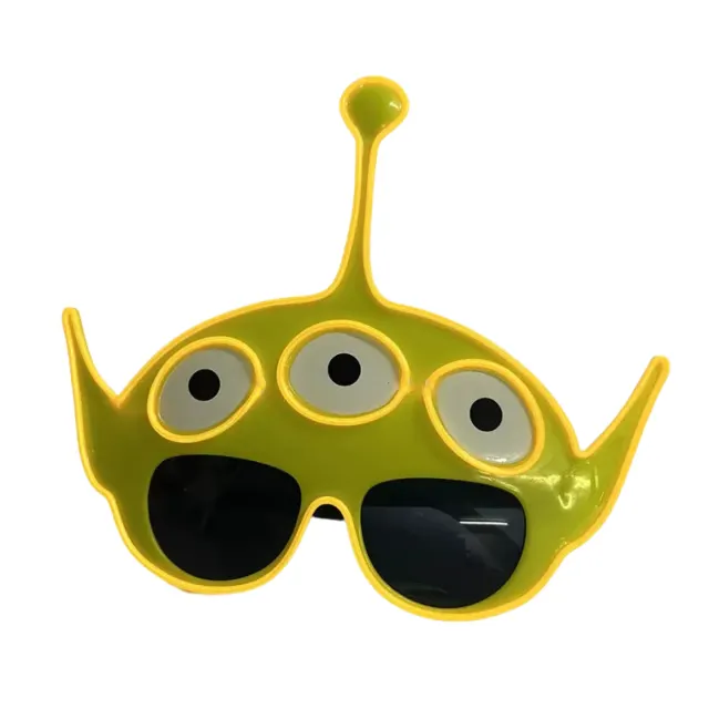 EL Glowing Glasses with Three-Eyed Alien Design
