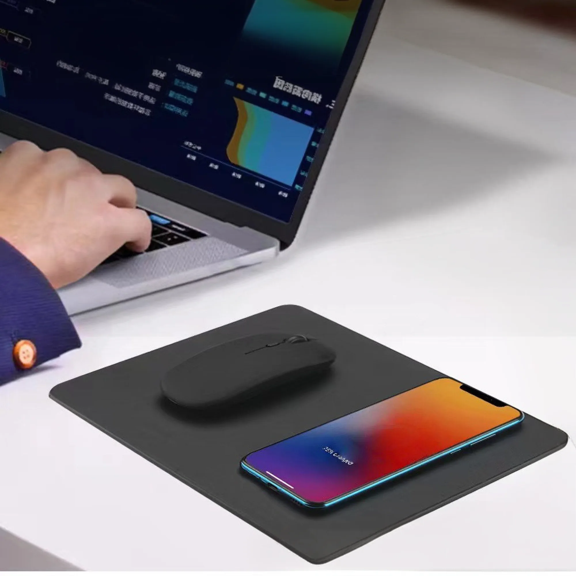 15W Wireless Charging Mouse Pad